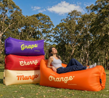 Pouffe Go | The 30-Second Air Lounge