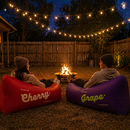Pouffe Go | The 30-Second Air Lounge