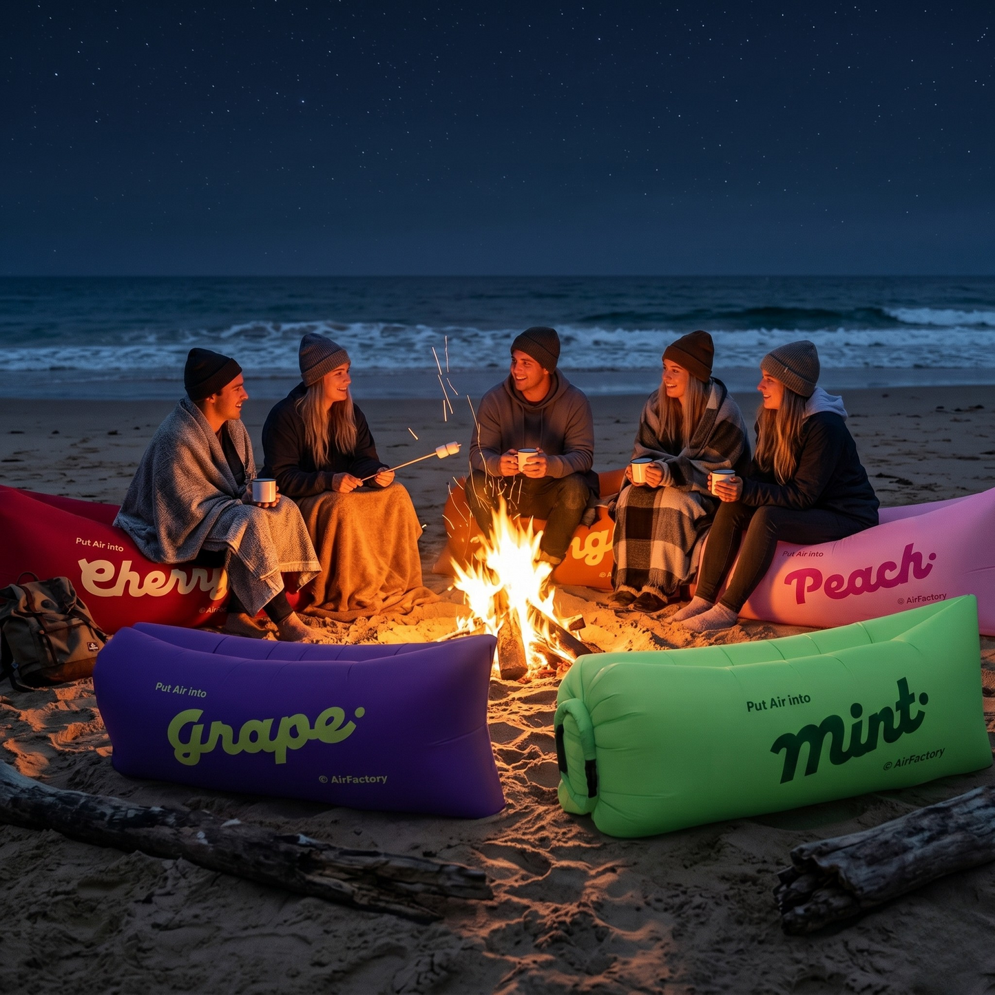 Pouffe Go | The 30-Second Air Lounge